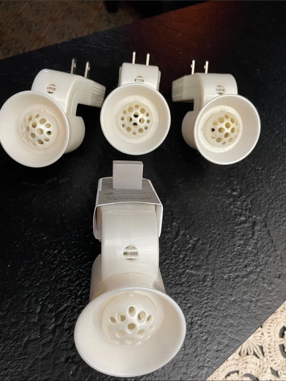 Bath & Body Works White Night Light Plug-In Lamp Adapter - Pack of 4